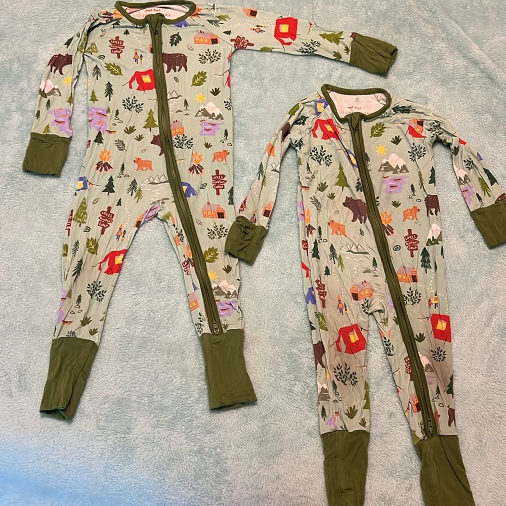 TWO- Camping zippies